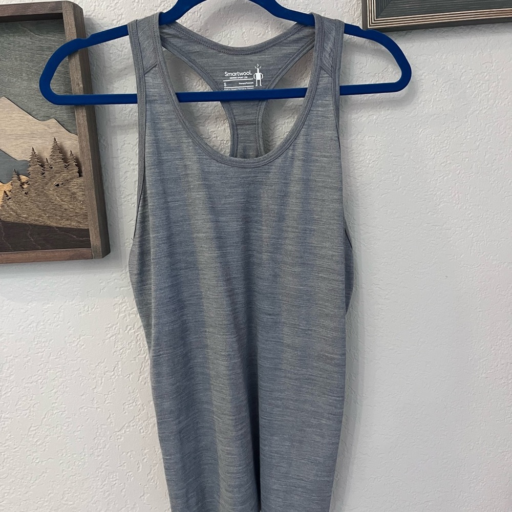 Smartwool Women's Heathered Gray Tank Top